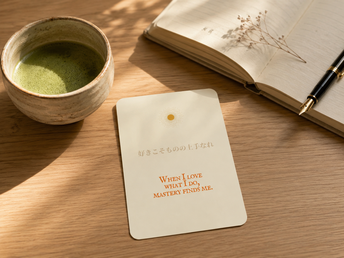Japanese Wisdom Affirmation Cards -mindfull philosophy, manifestation, Ikigai, Kaizen, Wabisabi Zen mind