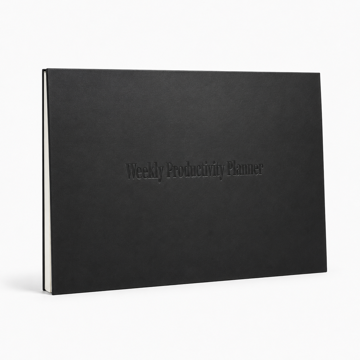 A4 Weekly Notepad Planner - ADHD Friendly Minimalist Desk Pad Planner