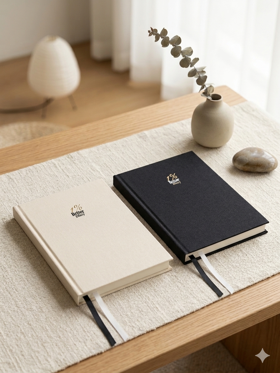 1% Better Journal - A5 Gratitude & Introspection Diary